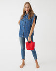 Lupe Crossbody Red