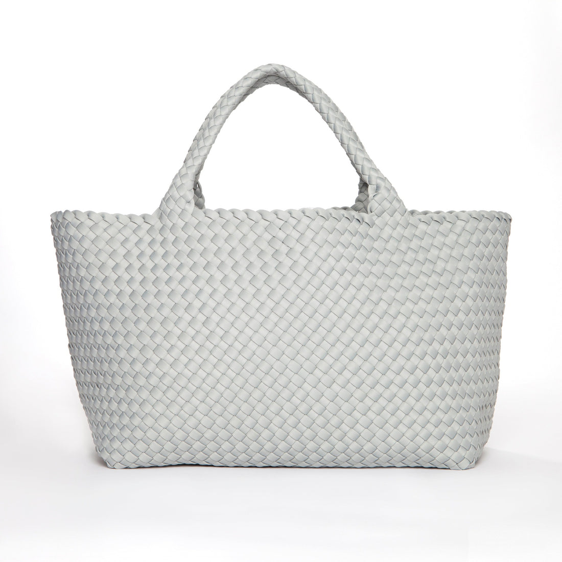 Andreina Bags Silver Grey XL Vida Tote Carryall bag Carry-all bag. Perfect Size Carryall bag great for office, travel, new mums, luggage. Comes with detached clutch for phone purse.